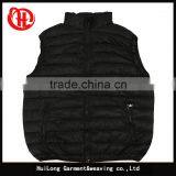 Outdoor Jacket Winter Black Sleeveless Jacket Men Vest in Stock thumbnail-1