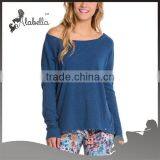 Custom Woman Yoga Clothing Running Cheap Long Sleeve Sport Shirt thumbnail-1