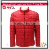 Hot Sale Simple Model Winter Mens Nylon Quilted Jacket With Side Pockets thumbnail-1