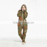 Hotsale 100 Cotton Flannel Camouflage Pajamas Women Onesie Adult in India thumbnail-3