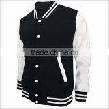 OEM Custom Women Baseball Sweatshirt French Terry College Jacket thumbnail-3