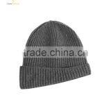 2016 Women Winter Grey Cashmere Hat Cashmere Wool Beanie Cap thumbnail-3