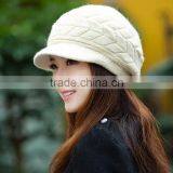 Stylish Autumn Knitted Cap Knitted Hat Double Layer Fashion Winter Hat for Young Girls SV005411 thumbnail-2