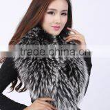 2016 New Faux Fur Collar Fox Fur Scarves Imitation Raccoon Fur Scarves Wool Shawl Winter Woman thumbnail-6