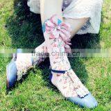 WS-43 Luxury Handmade Crystal Sequins Socks Harajuku Women Wool Warm Ankle Socks Women Wholesales thumbnail-5