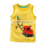 Wholesale Cotton Fashion Latest Custom Tank Top Printing For Children Clothing thumbnail-5