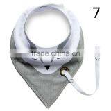 S17219A New Fashion Pacifier Unique Cartoon Cotton Towel Baby Bib thumbnail-2
