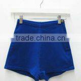 Runwaylover Europe Style 2017 Ladies Fashion 100% Cotton High Waist Shorts With Side Zipper thumbnail-6