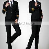 Chinos Airline Uniform OEM Service Uniforme Piloto Mujer for Woman Polit thumbnail-6
