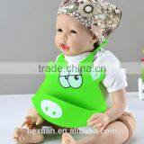 Eco-Friendly Cheap Custom Adult Blank Triangle Crochet Silicon Baby Bib thumbnail-2