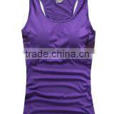 Walson 2015 Sports Top For Women Fitness Lady's Sportwear Shirt Jogger Tank Vest Jogging Tank Tops Runnging T-shirt thumbnail-1