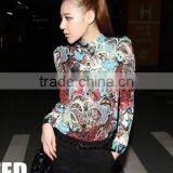 New Pattern Fashion New Design Woman Shirt 2013 thumbnail-1