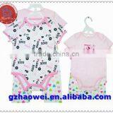 Baby Girls Clothes Embroidered Baby Romper Organic Cotton Baby Girl Romper thumbnail-3