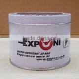 Manufacturer of Custom Electronic Watch Window Watch Tin Box Tin Box Industry General Round Metal Box of Wholesale thumbnail-3