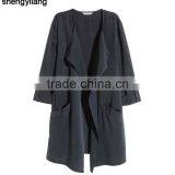 Wholesale Women Casual Jacket Custom High Quality Jacket in a Lyocell Blend thumbnail-2