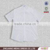 Latest Design White Short Sleeve Slim Fit Shirts thumbnail-2