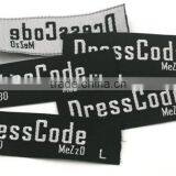 Customized Garment Shoe Labels/woven Labels/main Label/embroidered Tag Straight Cut WSC-001 thumbnail-1