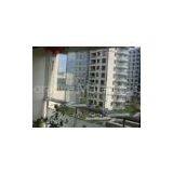2.0mm, 3.0mm Thickness White, Champagne Frameless Folding Glass Window With Tempered Glass