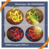 Gold Hologram Adhesive Label thumbnail-1