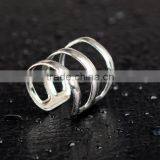 Punk Rock Ear Clip Cuff Wrap Earrings No Piercing-Clip on Silver Gold Bronze Women Men Party Jewelry thumbnail-3