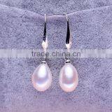 Wholesale Jewelry Natural Freshwater Drop Rice Pearl Earring thumbnail-2