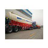 High end Carbon Steel Bulk Cement Trailer for fly ash , lime powder ,  granular base