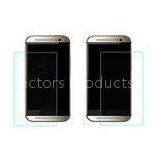 Anti Scratch HTC ONE M8 Screen Protectors 9H Protective Glass Film in Orange