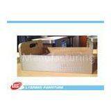 Modern Wood Countertop Display Stand For Supermarket , LOGO Sticker