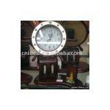 Wooden Clock With Pen Holder thumbnail-1