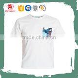 Design Your Own Plain Cotton Pocket T Shirt Wholesale thumbnail-5