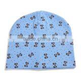 Winter Korea Style 100%cotton Cute Boys&girls Bowknot Pattern Baby Beanie Hat thumbnail-2