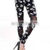 Latest Fashion Skull Printed Women Good Quality Leggings thumbnail-4