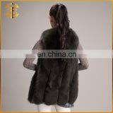 Wholesale Winter Coat Fox Jacket Sleeveless Fashion Real Fur Vest thumbnail-4
