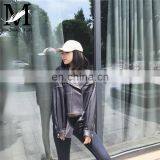 Ladies Latest Fashion Girl Casual Leather Jacket Real Women Leather Jackets thumbnail-3