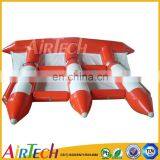 Red Inflatable Rocket Water Boat for Park