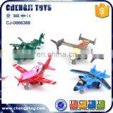 Hot Aircraft Model Pull Back Small Plastic Toy Airplanes for Kids
