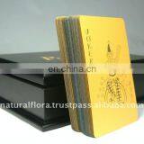 Gold Foil Playing Cards