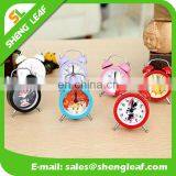 Students Creative Gifts Personality Metal Small Alarm Clock Movements Wholesale Customizable Clock Face thumbnail-2