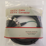 Mini RG59 Cable 4 BNC Male to 4 BNC Male Professional Audio Video Cable for CCTV System thumbnail-4