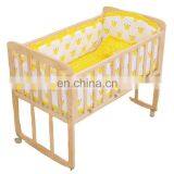 2020 New Design 5 Pcs 100% Cotton Fabric Reactive Printing Cartoon Animal Pattern Soft Crib Baby Bedding Set With Factory Price thumbnail-3