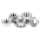 Alloy Steel Stainless Steel Hex Flange Nut DIN6923 Nut M10 Flange Nut thumbnail-6