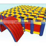 Commercial Outdoor Inflatable Maze, Large Inflatable Obstacle Course With High Quality for Sale