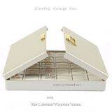 Luxury Multifunctional Home Use Wooden Jewelry Case Organizer Large Jewelry Storage Box With Lock thumbnail-1
