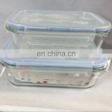 Microwave Oven Safe Glass Food Storage Container With Snap Locking Lid thumbnail-5
