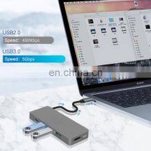Shenzhen Usb Hub 3.0 With 2020 New For Laptop Computer Multifunction Wholesale Charging Phone Dock Station For Laptop Usb C Hub thumbnail-4