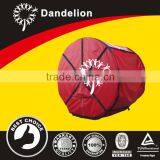 5' Round x 8' Across Coil Bag Tarp with Chain Flaps for Flatbed Truck