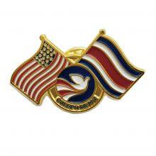 Metal Emblem Custom Logo Badge Custom Enterprise Annual Meeting School Emblem Brooch Custom Commemorative Medal thumbnail-2