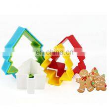 Best Selling Plastic Christmas Tree Shape Cookie Cutter Set thumbnail-1