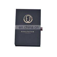 Custom Logo Paper Gift Box Packaging Storage Luxury Black Book Style Cardboard Paper Perfume Box Cases thumbnail-4