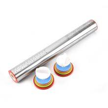Adjustable Rolling Pin With Thickness Rings Measurement Pastry Rolling Pin for Baking Cookie Dough Roller Pizza Pastry thumbnail-4